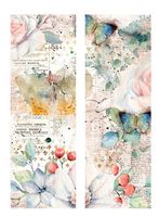 Washi Tape mit Schmetterling und Blume