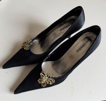 Vintage satin heels