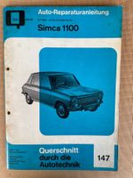 Werkstatthandbuch / Reparaturanleitung Simca 1100