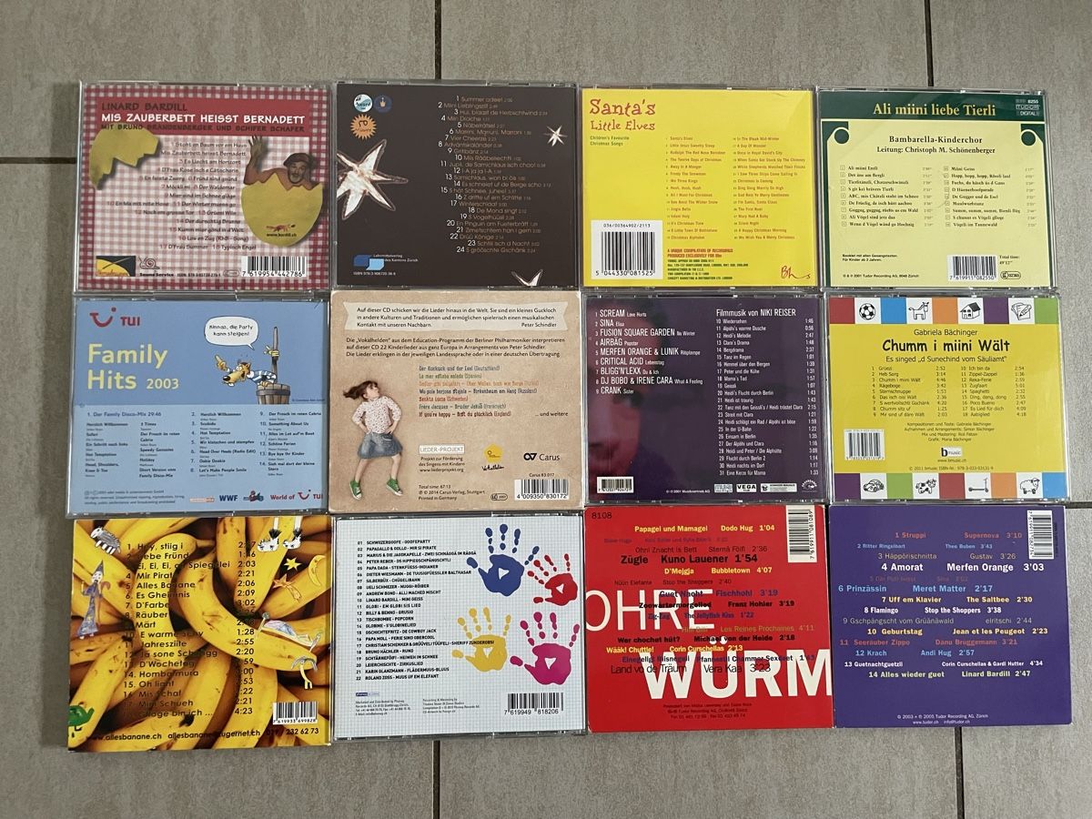 CDs: 36 CDs vollgepackt mit Kinderlieder – Gebraucht aus Reinach AG von trigger7811 3