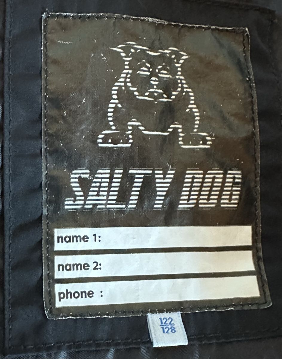 Altro abbigliamento per bambino: Gilè nero SALTY DOG – Usato da Castel San Pietro venduto da Moregi 3