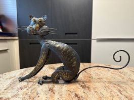 Katze Metall - Style Recycling Art