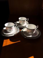 Élégant service à thé en porcelaine de Limoges – France