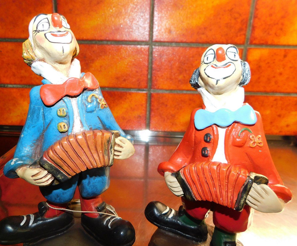 Figuren: 2 alte Parastone Clowns – Gebraucht aus Villnachern von Niggo0 1