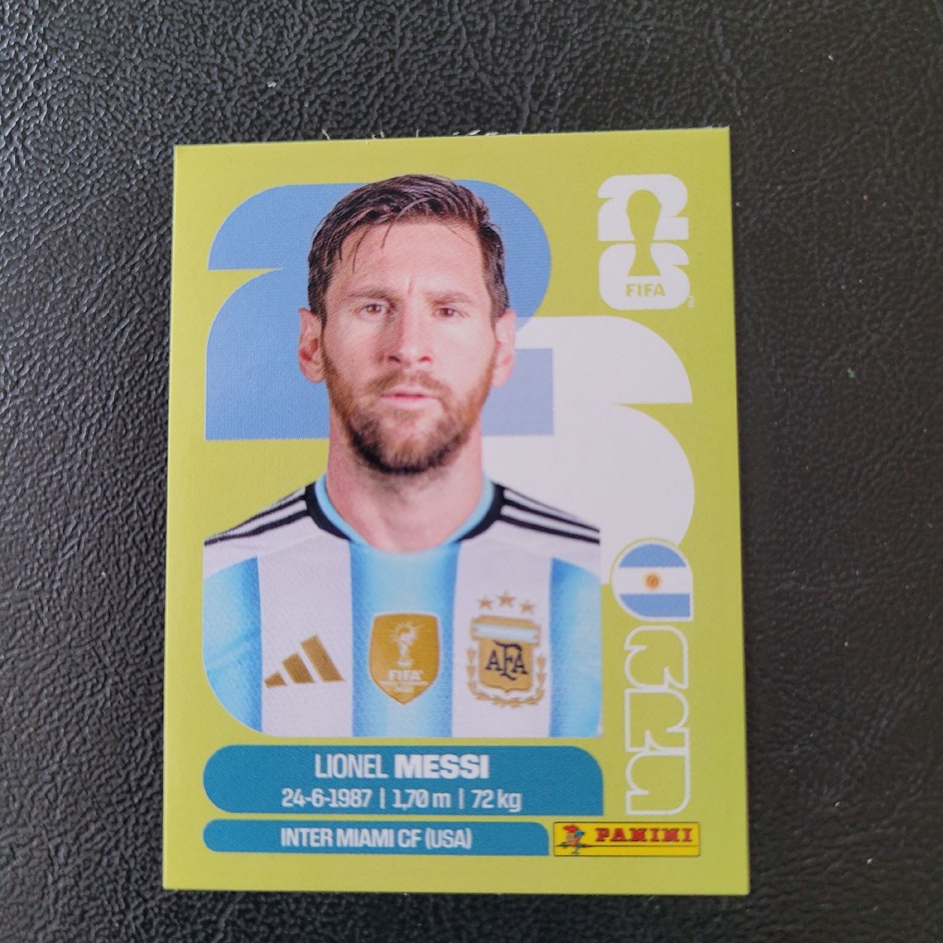 Panini Carte collezionabili: Panini 26 Lionel MESSI – Nuovo (secondo la descrizione) da Winterthur venduto da Flomal