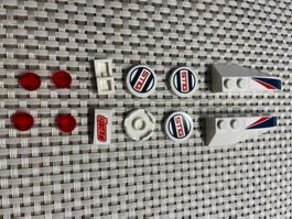 Lego Technik Spoiler Sticker Transparent glatt Fliese 42109