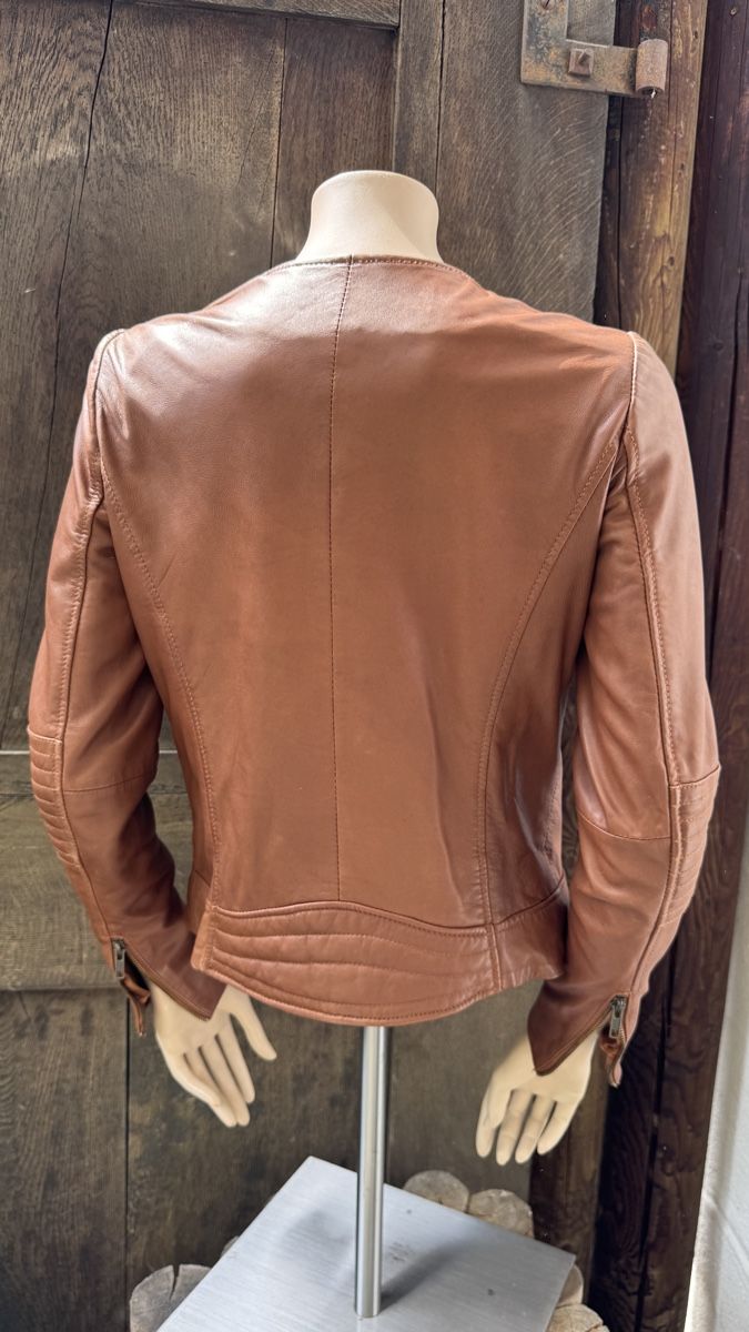 Nafnaf Giacche: Leder Jacke Naf Naf , gr.36 – Usato da Maschwanden venduto da yaster 8