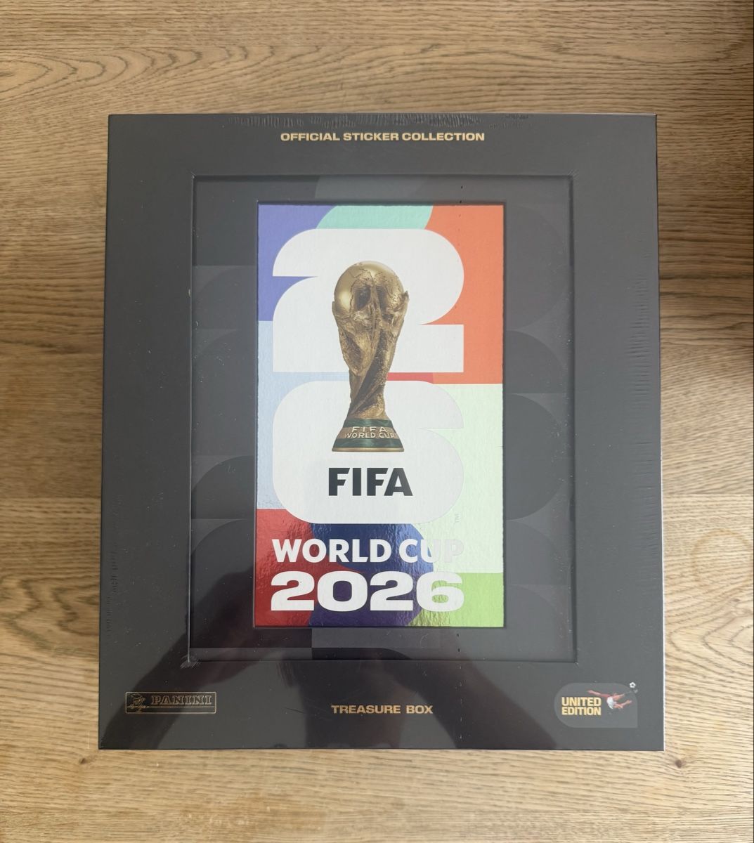 Panini Carte collezionabili: Treasure box Panini World Cup 26 édition limitée num 62/5000 – Nuovo e nell'imballaggio originale da Chêne-Bourg venduto da Dr_resell_Geneva