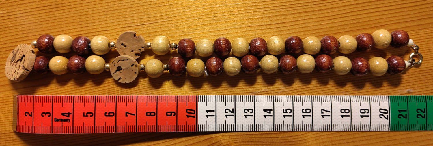 Colliers: Kette aus Holzperlen – D'occasion à Zürich par kba_579s 1