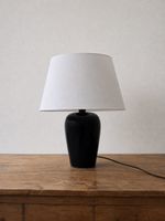 Vintage Tischlampe, “Manufactures Porcelaines de Bruxelles” 