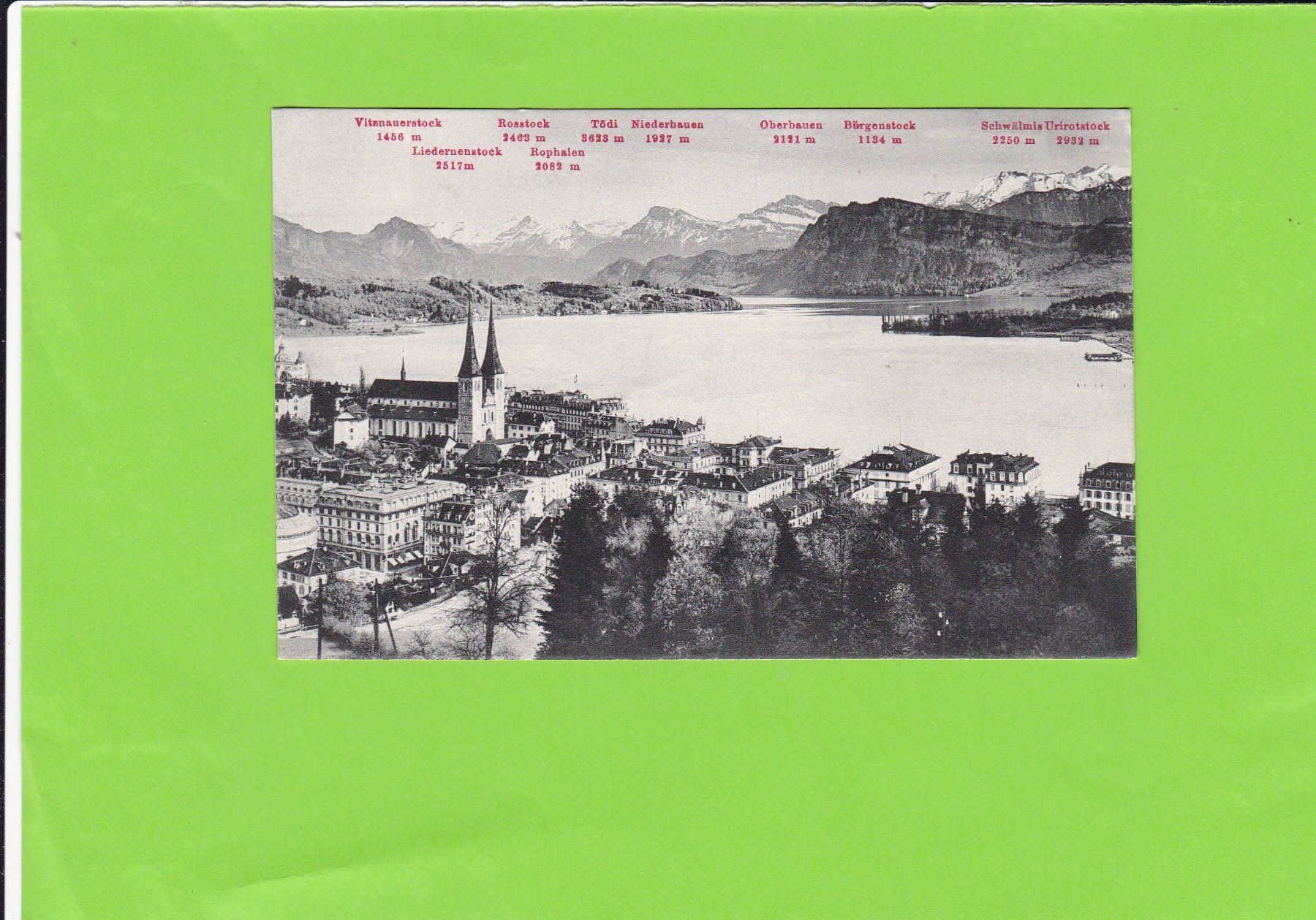 Ansichtskarten: Luzern – Gebraucht aus St. Peterzell von neckertal