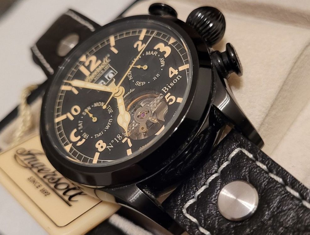 Ingersoll Orologi: INGERSOLL AUTOMATIKUHR IN4506 BISON NO18 – Nuovo (secondo la descrizione) da Pratteln venduto da Bmw0107 7