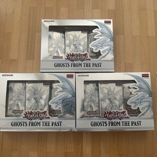Yugioh Carte collezionabili: 3x Ghosts from the past Yu gi oh - Karten Sammlung – Nuovo e nell'imballaggio originale da Nussbaumen AG venduto da Pika-Shop
