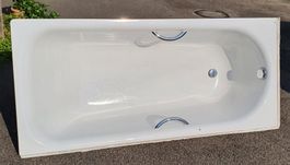 Einbau Bade Wanne Stahl emailliert  180 x 80cm
