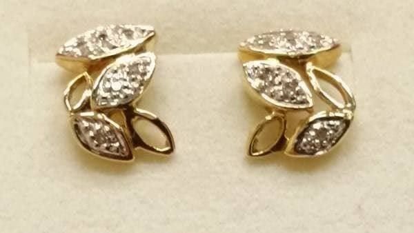 Orecchini pendenti & Orecchini a lobo: Gold 750(18k) mit Diamant – Usato da Adliswil venduto da prince65