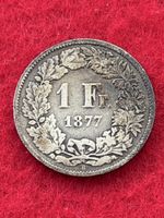 Monnaie Suisse 🇨🇭 1877 1fr 