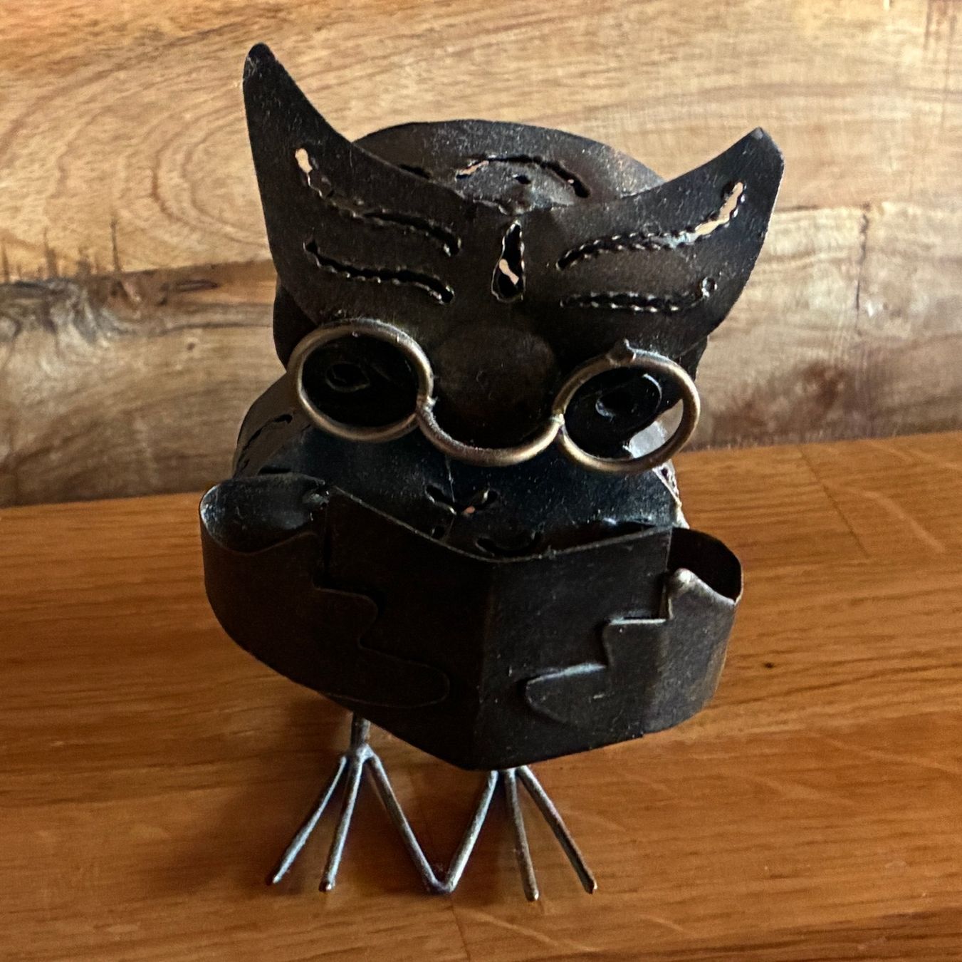 Statuette: Déco Hibou e métal – Nuovo (secondo la descrizione) da Ovronnaz venduto da LesBidochons
