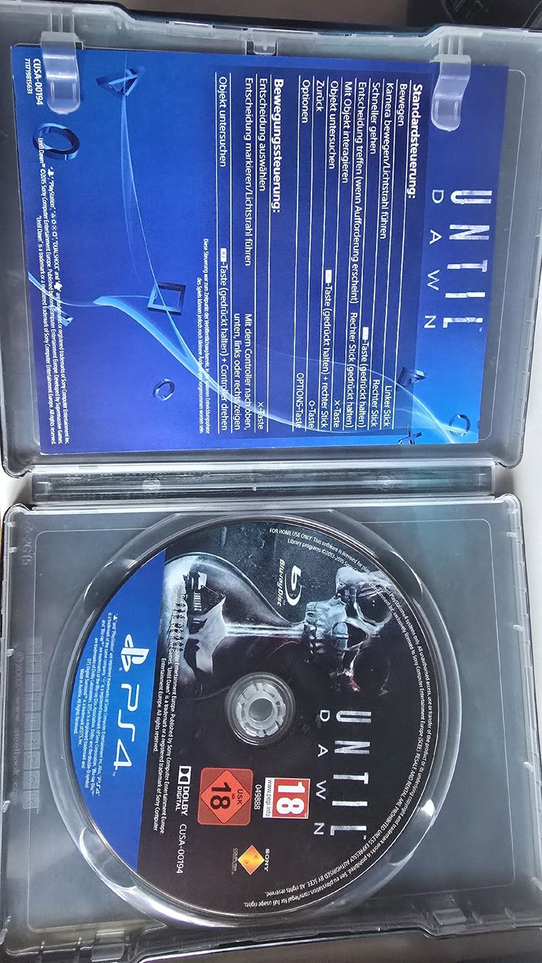 Giochi: Until Dawn PS4 (Steelbook) – Usato da Burgdorf venduto da Je_Li 1