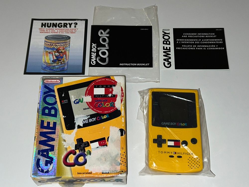 Game Boy Color (GBC) Tommy Hilfiger Edition (OVP) sehr rar Kaufen