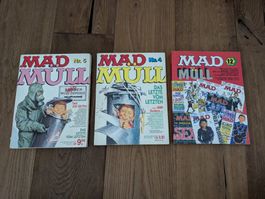 MAD Müll Sammelbände Konvolut (Nr. 4, 5, 12) - Erste Serie