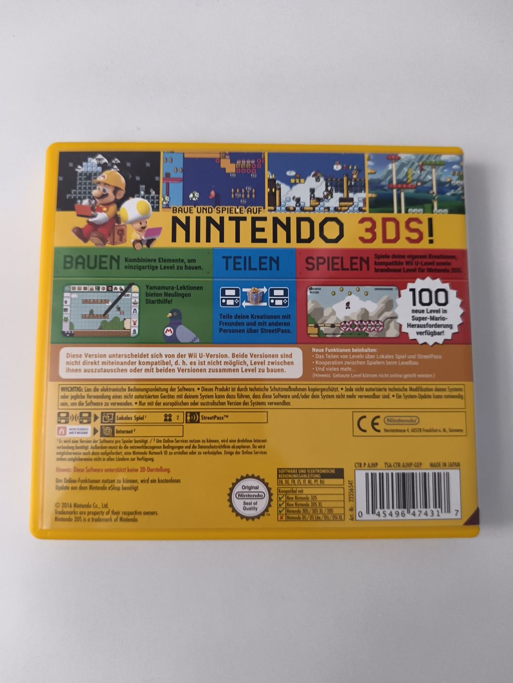 Nintendo Giochi: Super Mario Make 3DS Spiel + Artbook – Usato da Boppelsen venduto da Boneddy 1
