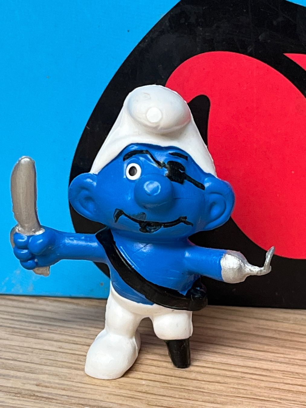 Statuette: Schlumpf-Pirat – Usato da Lyss venduto da Duckszone