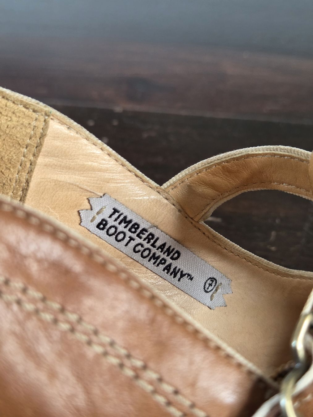 Timberland Scarpe da donna: Timberland Leder Peeptoe Pumps Gr. 38 – Usato da Bern venduto da -Aniko- 4