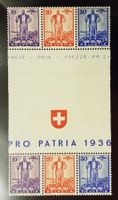 W5-7 Pro Patria mit Zwischensteg postfrisch selten Angeboten