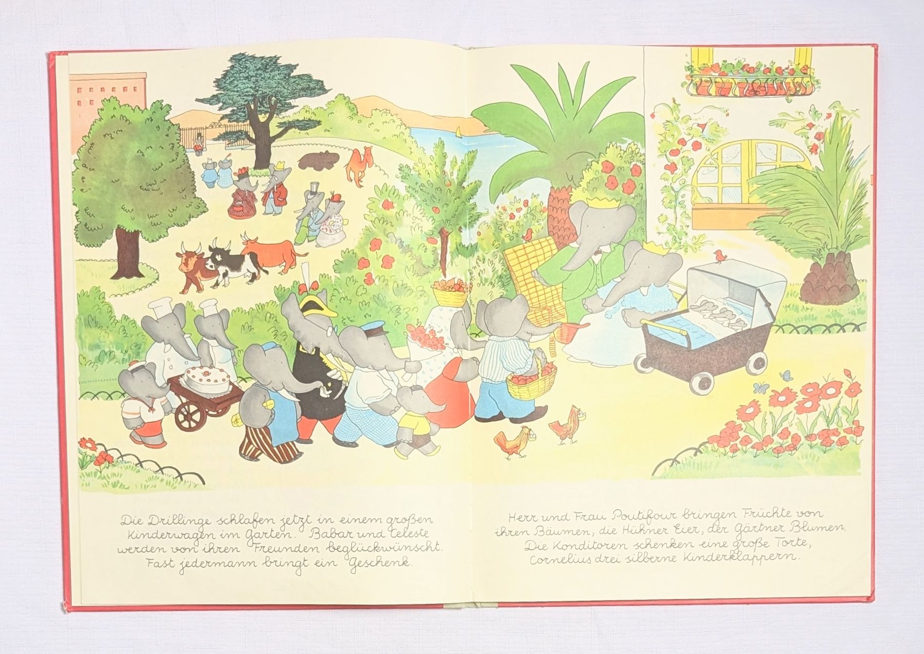 Libri: 2x Vintage Babar Bücher - Jean de Brunhoff – Nuovo (secondo la descrizione) da Wängi venduto da ABIZONE-86 2