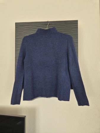 5% Alpaka Strickpullover,Grösse M, CHRISTIAN BERG,Dunkelblau