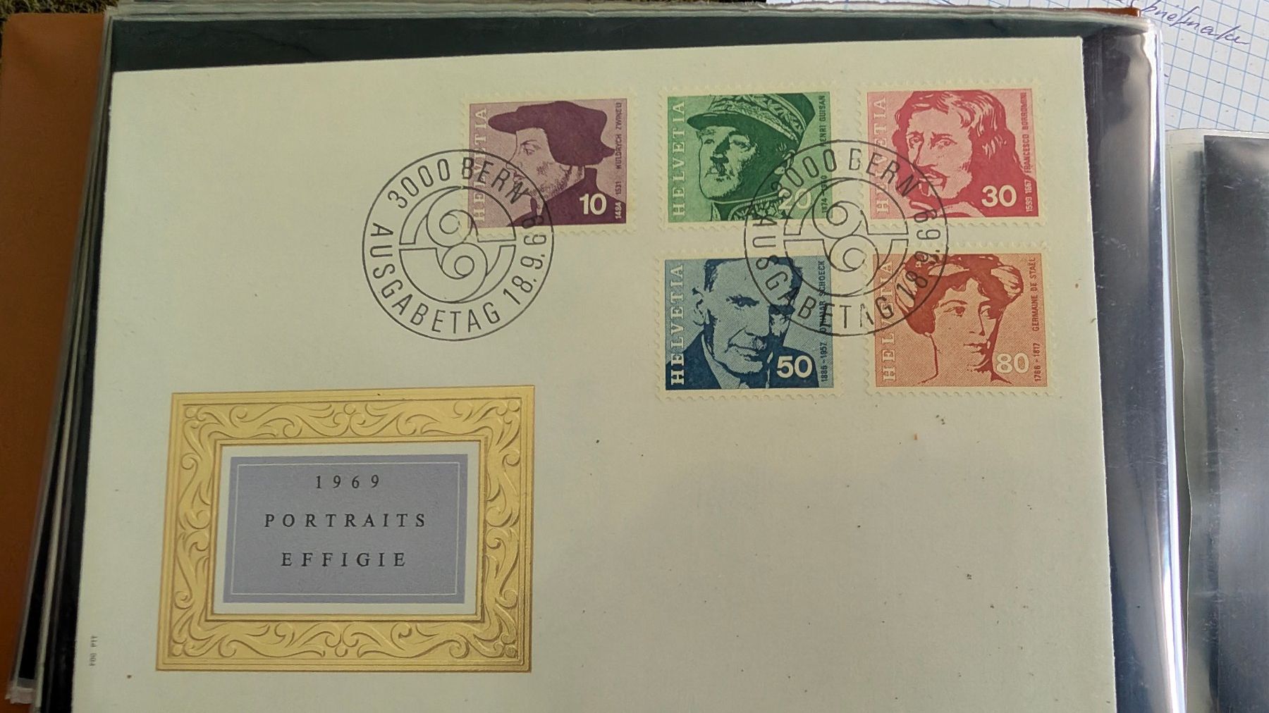 Tutti i francobolli: Briefmarkensammlung mit verschiedenen Schweizer Marken – Usato da Mogelsberg venduto da Martin122 4