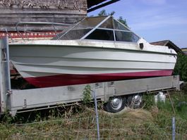 Motorboot für 6 Personen mit Bodenseezulassung