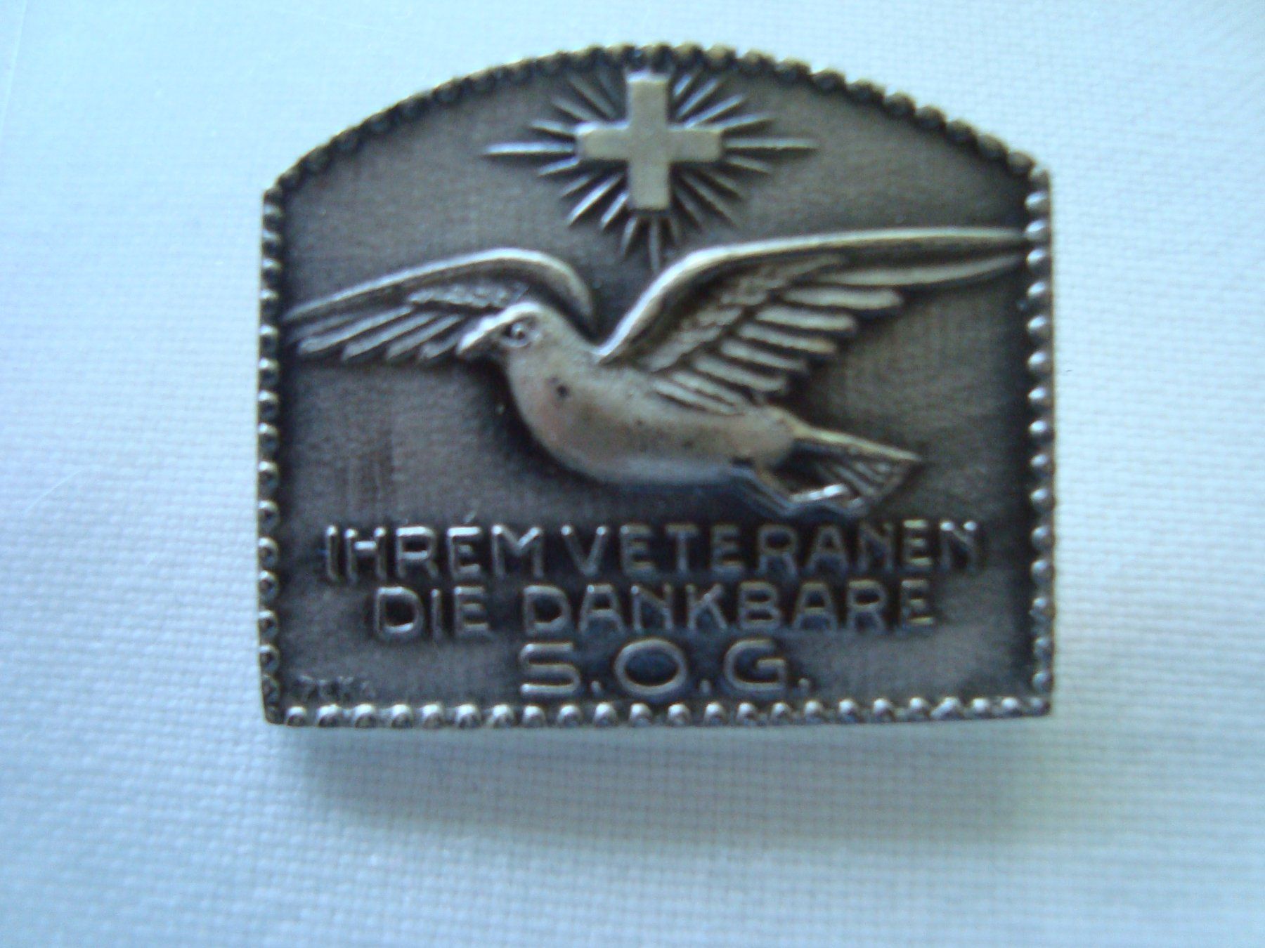 Médailles: S.O.G.Dankt den Veterannen, 800 Silber – D'occasion à Neuenkirch par siuprellum