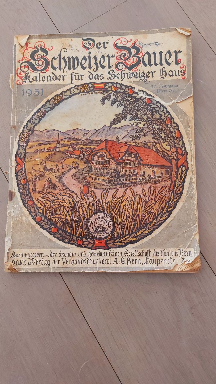 Libri: Schweizer Bauer 1931, antik  – Usato da Sutz venduto da Lachsforelle