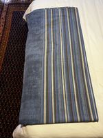 Granfoulard  bleu à rayures Bassetti 100% coton