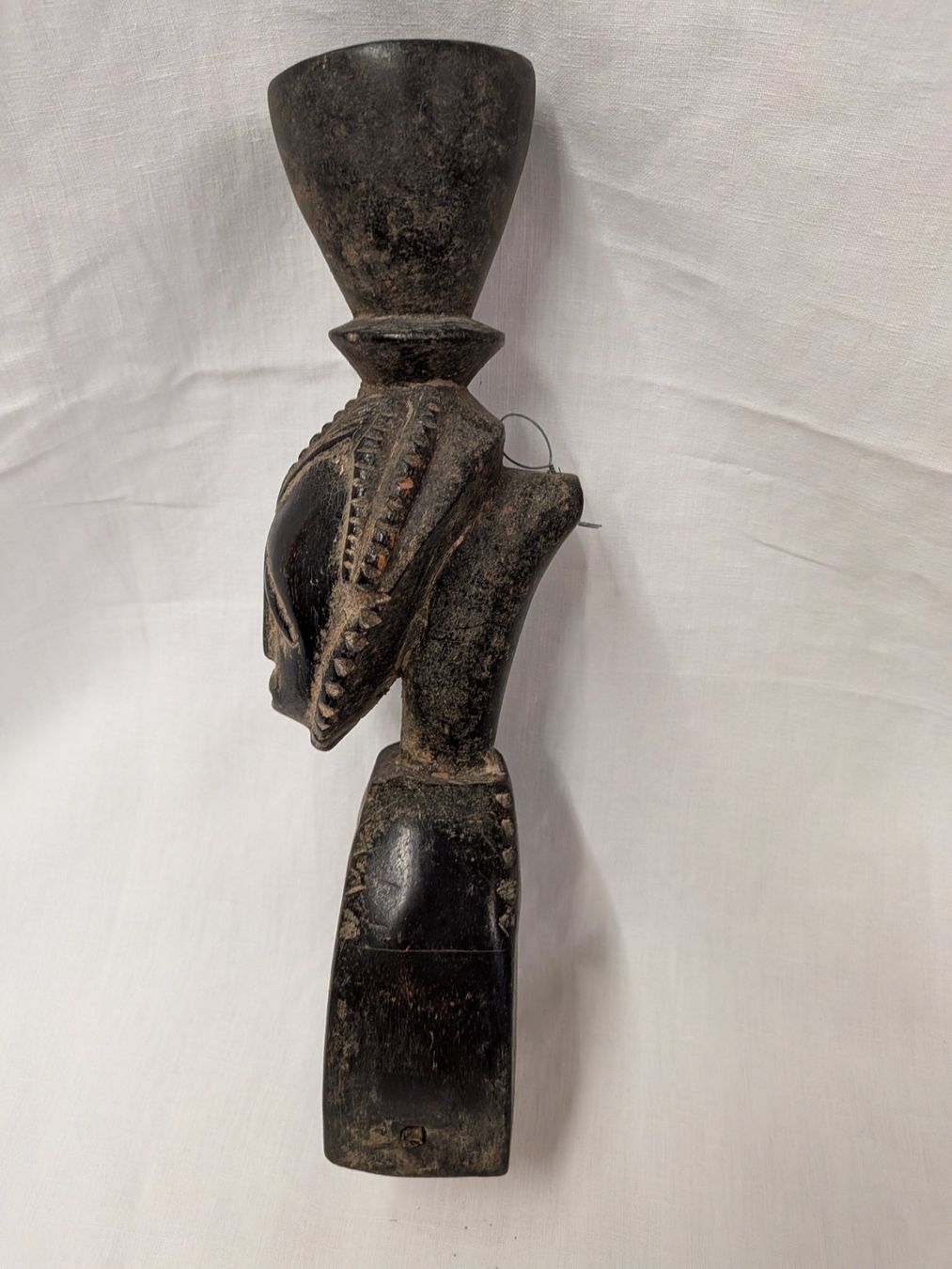 Skulpturen & Statuen: Afrikanische Skulptur Holzfigur Webstuhlrolle – Gebraucht aus Emmen von Brockofsky 2