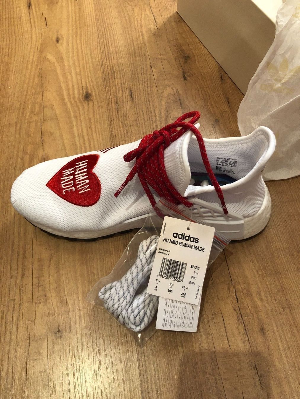Adidas Scarpe da uomo: Pharrell Williams NMD Human Made US8 – Nuovo e nell'imballaggio originale da Walkringen venduto da buetzu08 3