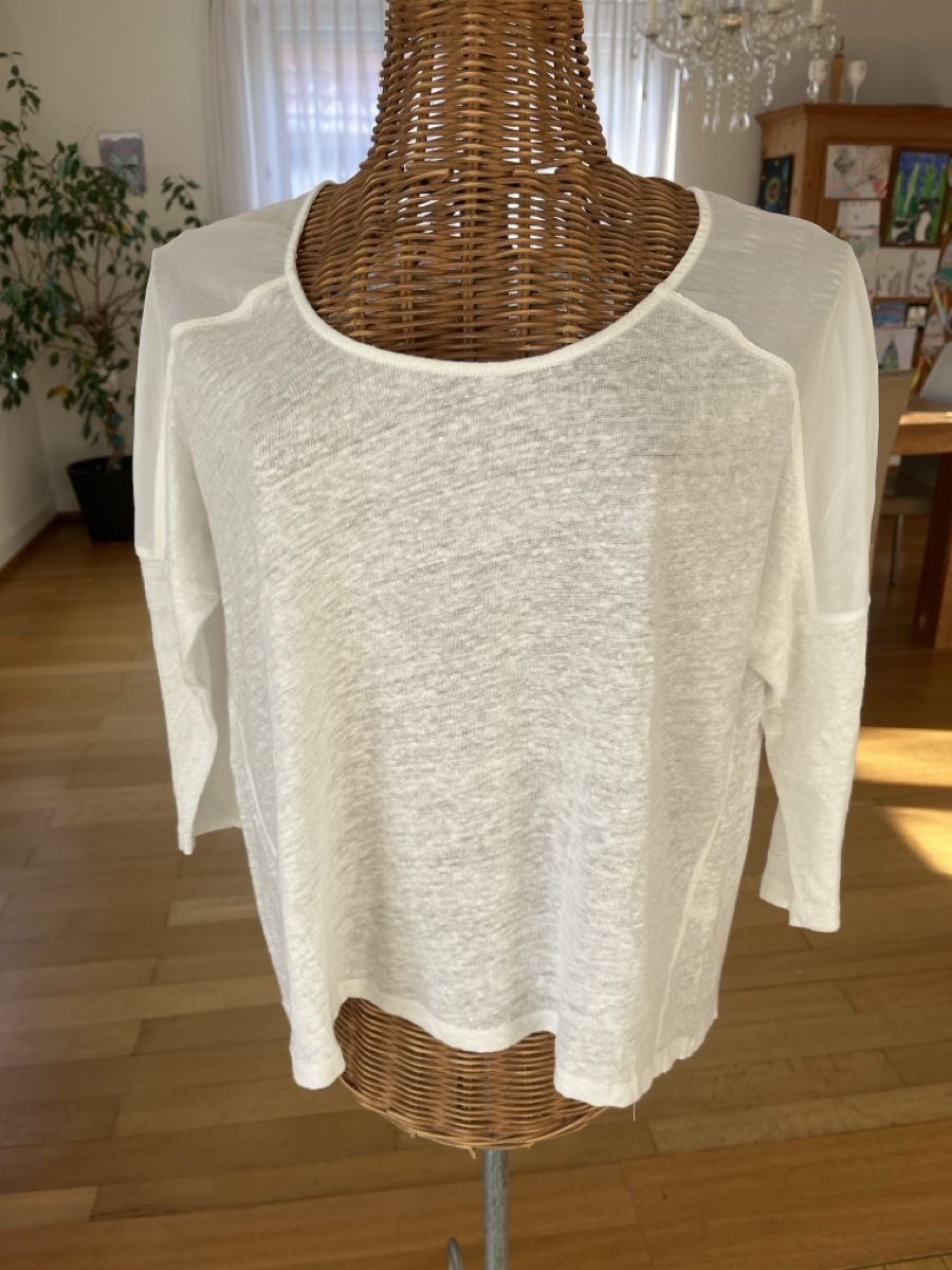 Opus T-shirt: Edles Shirt, Opus, Leinen, 38 – Usato da Solothurn venduto da Bobesch08