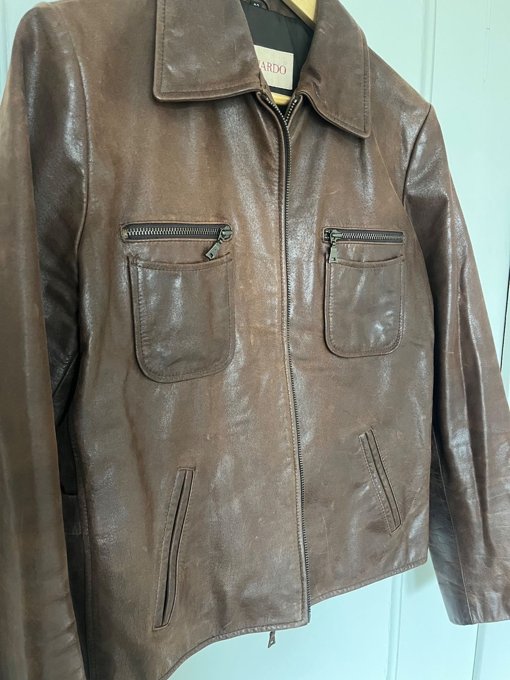 Jacken: Veste en cuir marron – Gebraucht aus Biel/Bienne von arianep15 4
