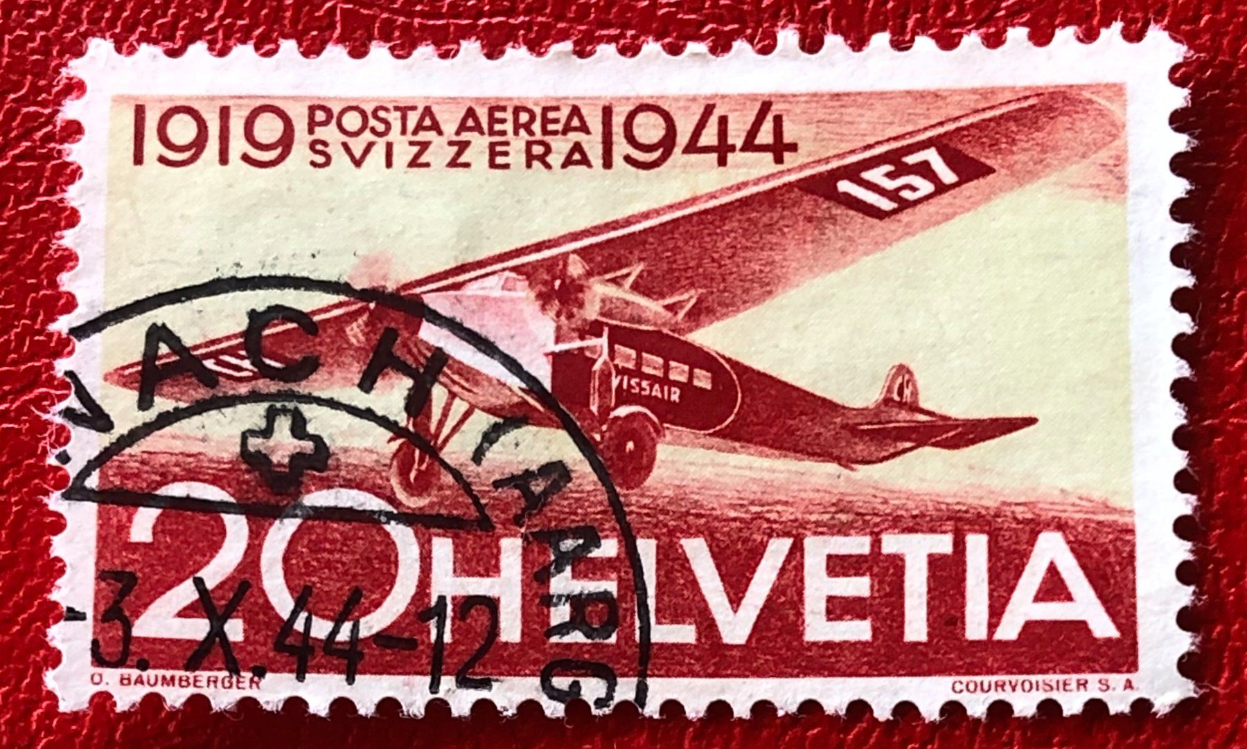 Tutti i francobolli: Nr.F 38 mit Stempel    – Usato da Aarau venduto da Billa007