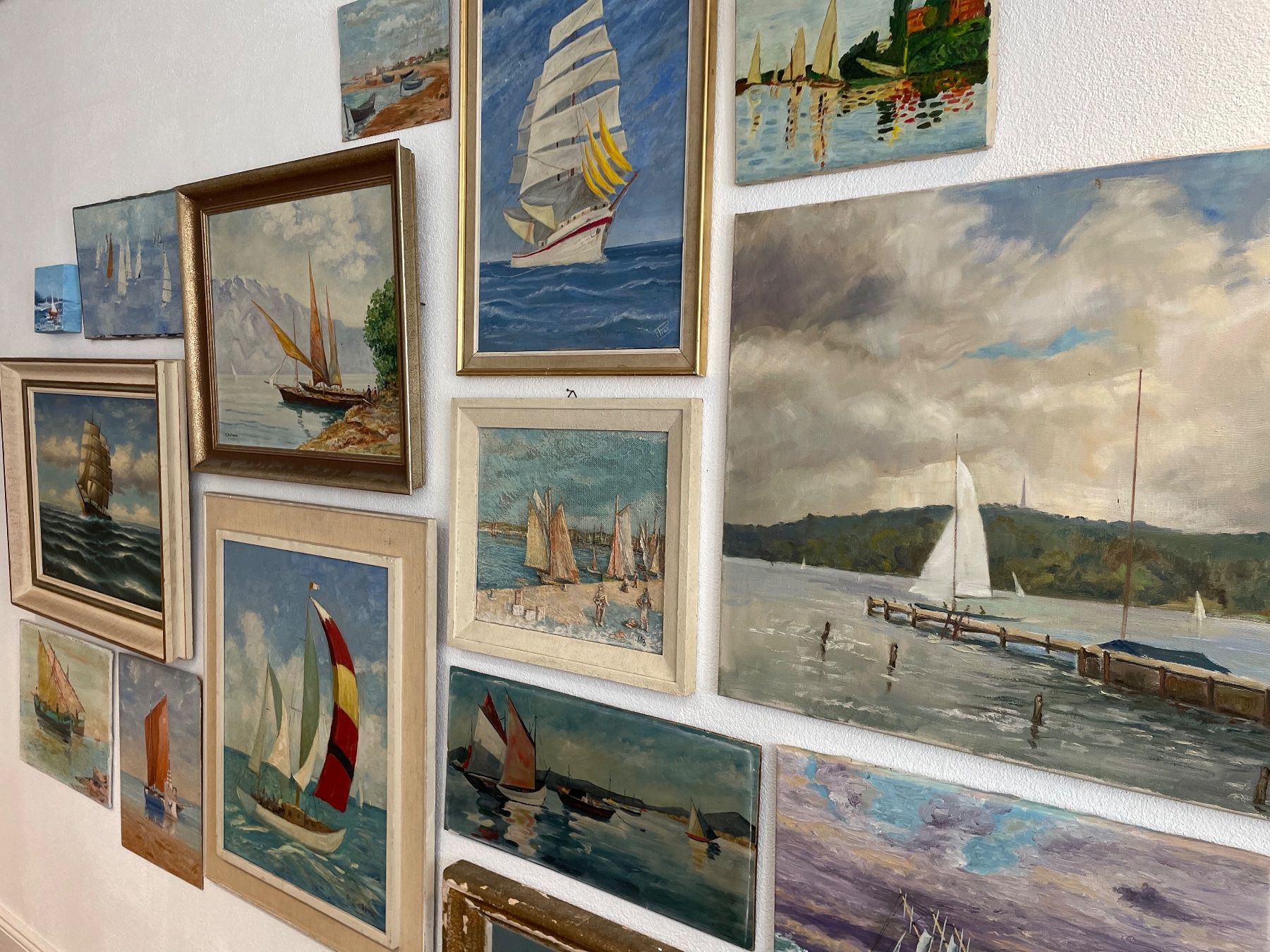 Foto & Immagini: Segelboot Bilder Lot Segelschiffbilder – Usato da Sirnach venduto da dasrosahaus