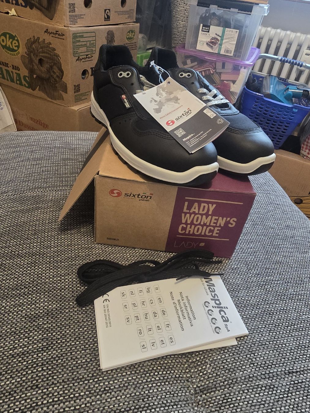 Scarpe da donna: Sixton Peak Sicherheitsschuhe Gr. 40 – Nuovo (secondo la descrizione) da Aadorf venduto da mona_speedy