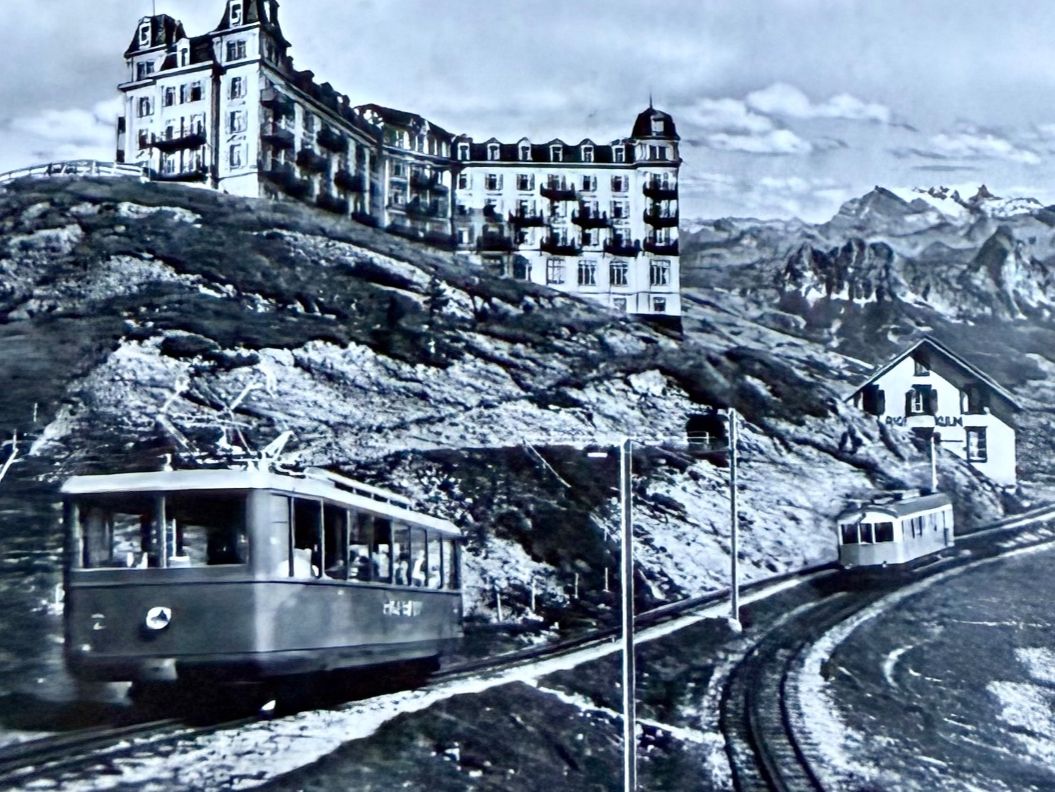 Cartoline postali: Rigi - Kulm - Bahn – Usato da Lutry venduto da Ediego 1