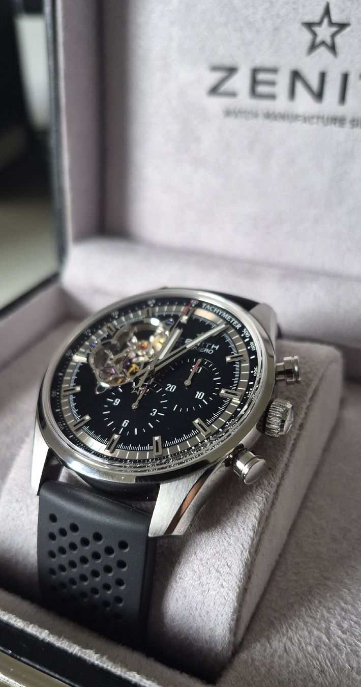 Zenith Uhren: Zenith Chronomaster open - El Primero – Gebraucht aus Bex von kalibouli