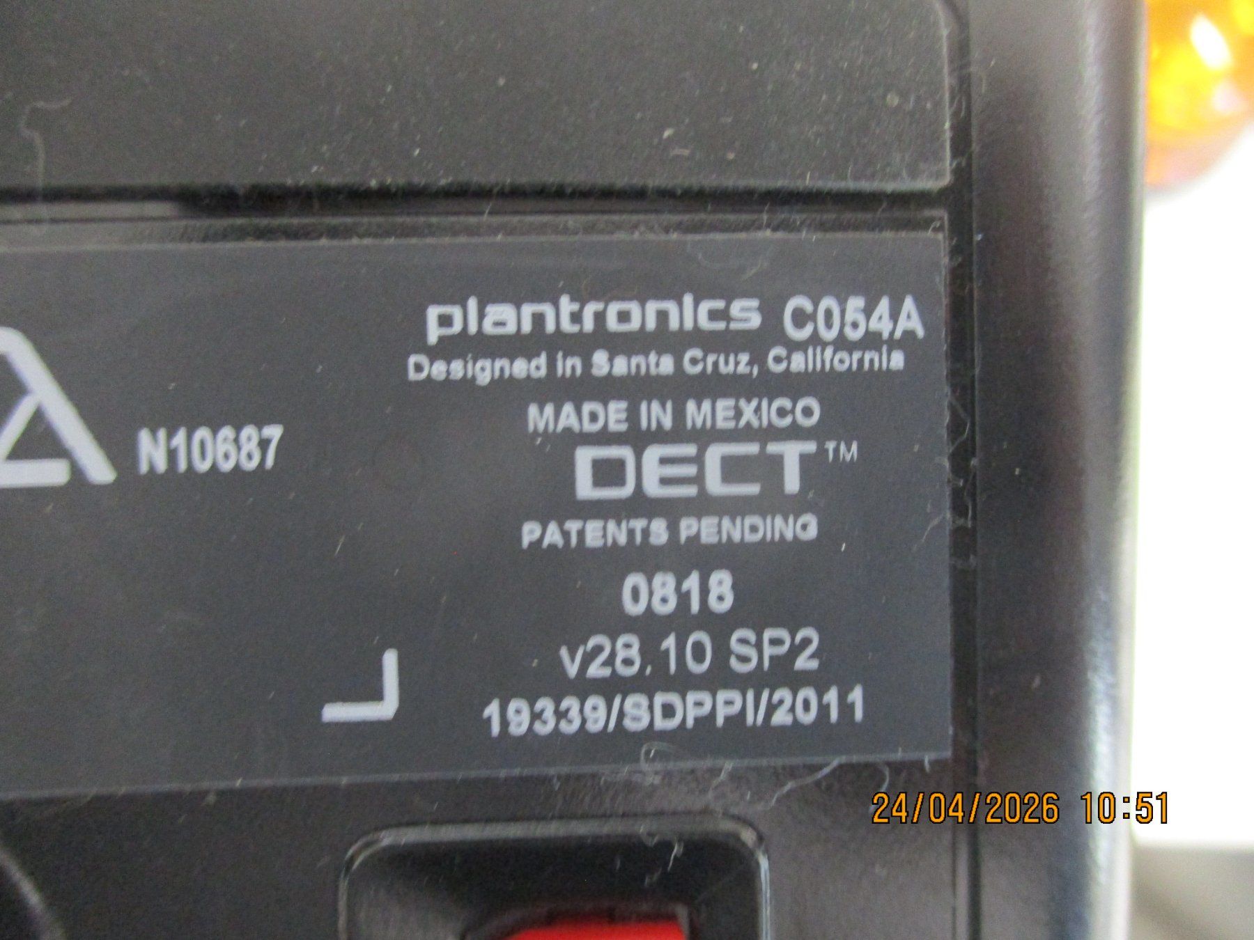Plantronics Cuffie: Plantronics C054A DECT Headset - Top Zustand! – Usato da Gächlingen venduto da lika06 2