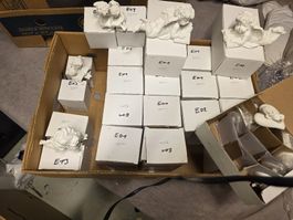 Engelfiguren Set weiss  Engel  neuwertig