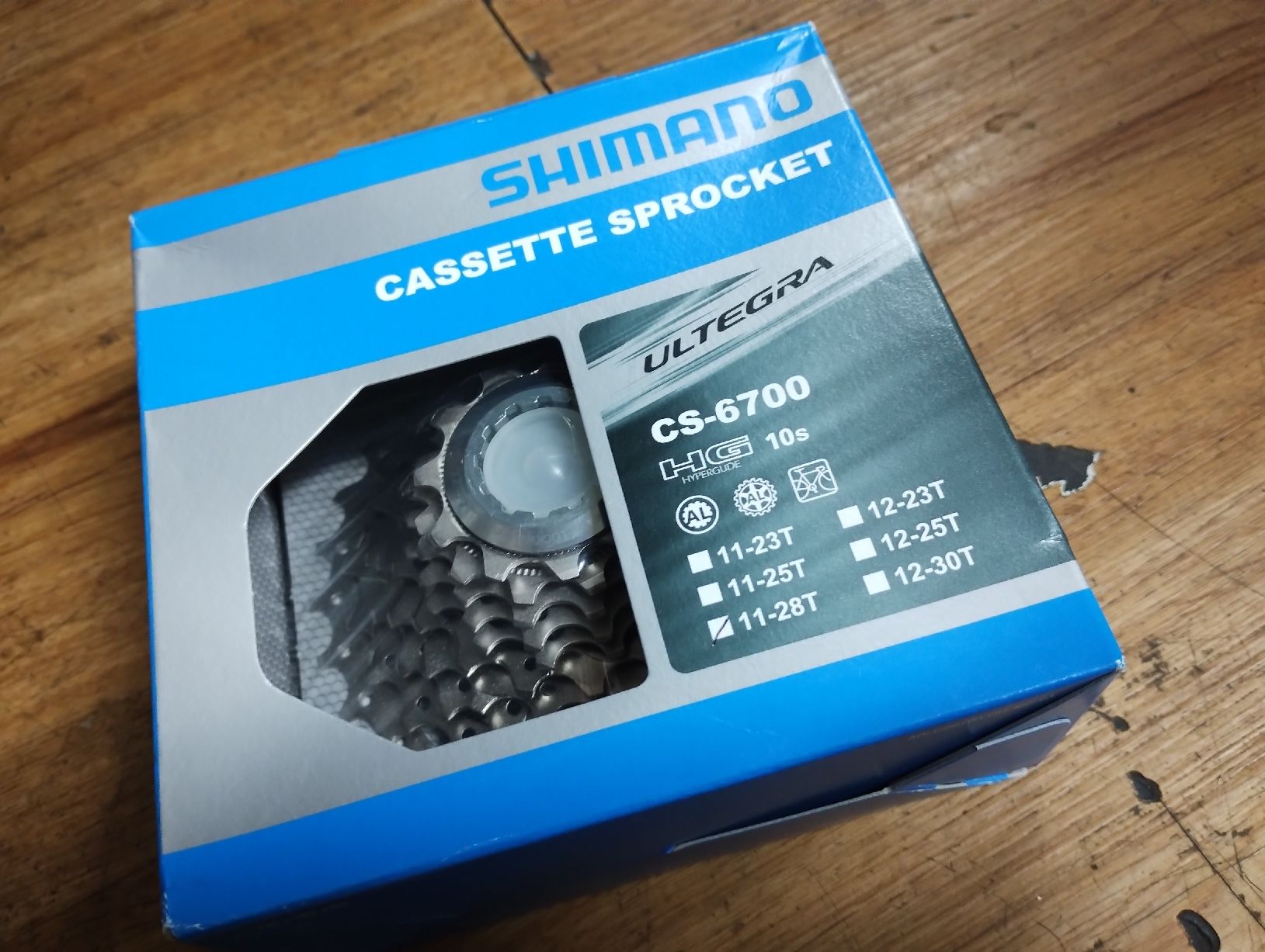 Shimano Ultegra CS-6700 Kassette 10-fach Silber Produktbild-Vorschau 10