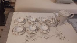 Service à café porcelaine de Limoges