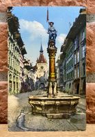 Bern - Schützenbrunnen mit Käfigturm