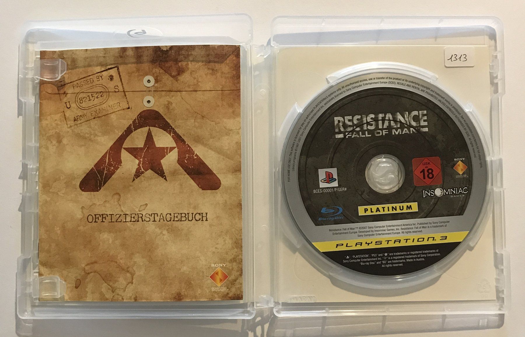Spiele: PS3 - Resistance: Fall of Man – Gebraucht aus Allschwil von Bullach 1